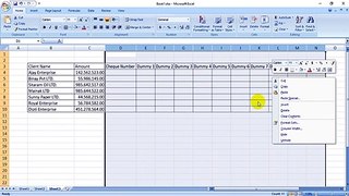 MS Excel Tutorials - How To Freeze Panes in MS Excel | How To Freeze Rows & Column in MS Excel