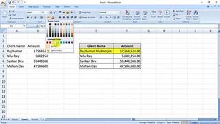 MS Excel Tutorials - How use FORMAT PAINTER in MS Excel | How Copy & Paste Cell Format in MS Excel