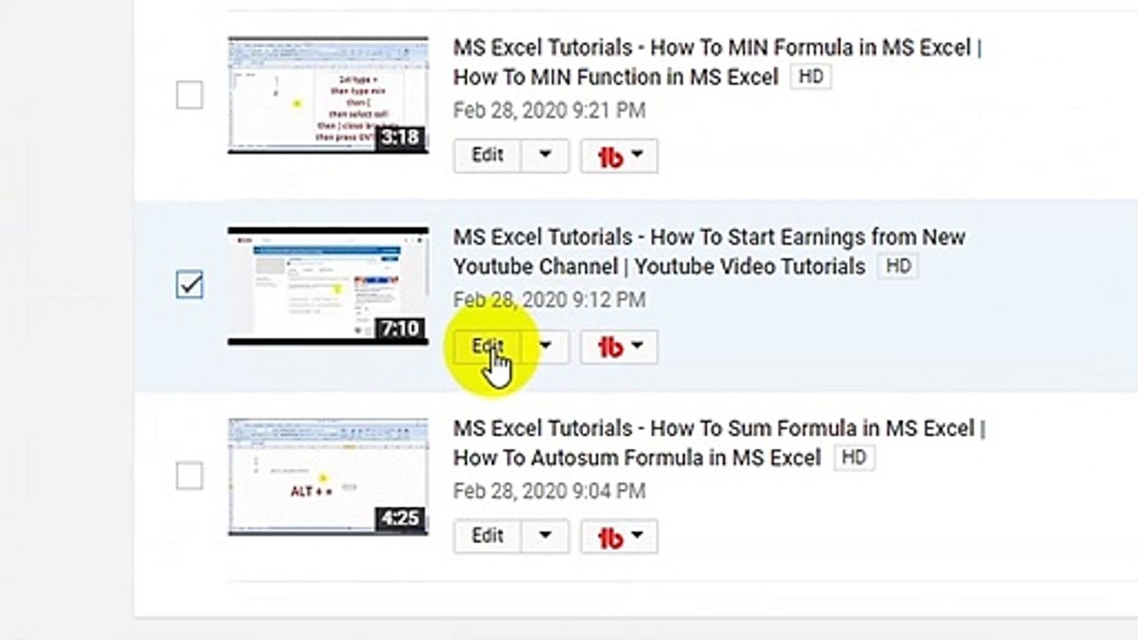 Youtube Settings Videos - How To Change Youtube Video Title Description Tags