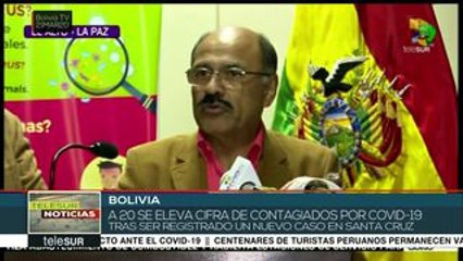 Ya son 20 los casos de contagio de COVID-19 en Bolivia