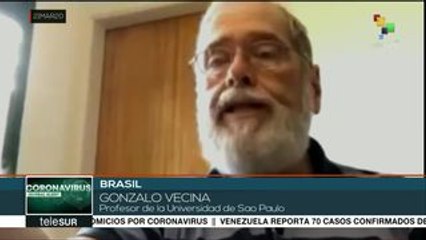 En Brasil avanza abruptamente la pandemia del COVID-19