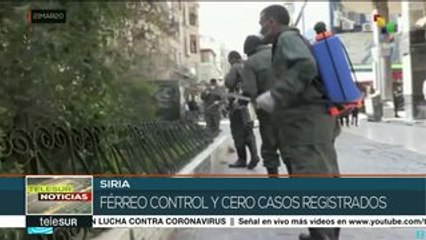 Siria: se toman medidas para evitar la propagación del Covid-19