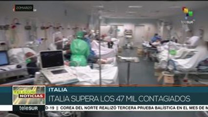 Italia: 47 mil contagiados y 4 mil 825 fallecidos por el Covid-19