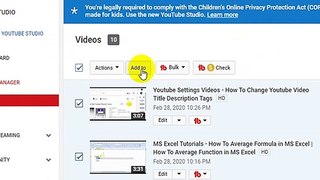Youtube Tricks - How To Add Youtube Video New Playlist - Add Description on Youtube Video Playlist