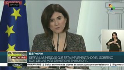 Cifra de fallecidos por el COVID-19 en España sube a mil 326