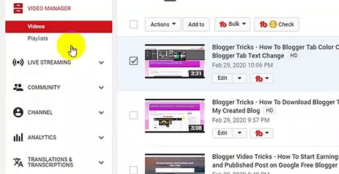 Youtube Tricks - How To Change Settings for want to set your channel as made for kids