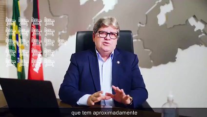 Governador João Azevêdo fala sobre medidas para conter coronavírus
