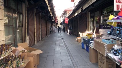 Koronavirüs tedbirleri sonrasında cadde ve sokaklar boşaldı - KONYA