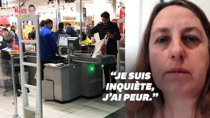 Face au coronavirus, cette caissière se voit comme de la "chair à canon"