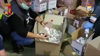 Villaricca (NA) - Sequestrato gel igienizzante non conforme: 3 denunce (22.03.20)