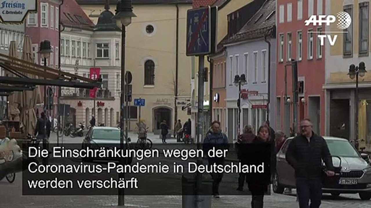 Corona-Krise: Bund und Länder vereinbaren weitreichendes Kontaktverbot