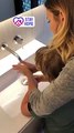 La cuarentena de Luisana Lopilato y Michael Bublé: cómo le enseñan a su hijo Noah a lavarse las manos por el coronavirus