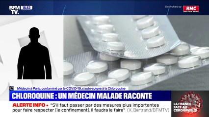 Contaminé par le coronavirus, ce médecin parisien qui s'auto-soigne à la chloroquine témoigne