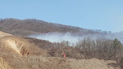 파주 군 사격장에서 산불...헬기 3대 투입해 진화 / YTN