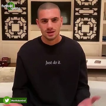 Merih Demiral'dan 'Evde Kal' mesajı