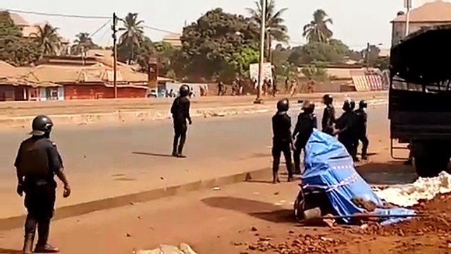 Affrontements entre manifestants et policiers à Wanindara