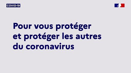 Se protéger , c'est protéger les autres . Rappel des gestes barrières