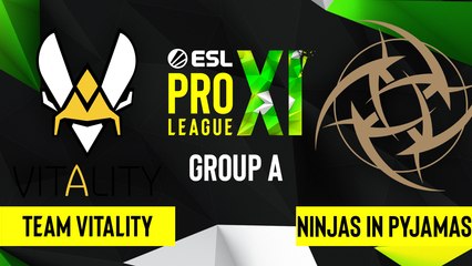 CSGO - Ninjas in Pyjamas vs. Team Vitality [Vertigo] Map 1 - ESL Pro League Season 11 - Group A