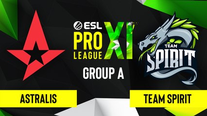 CSGO - Team Spirit vs. Astralis [Dust2] Map 1 - ESL Pro League Season 11 - Group A
