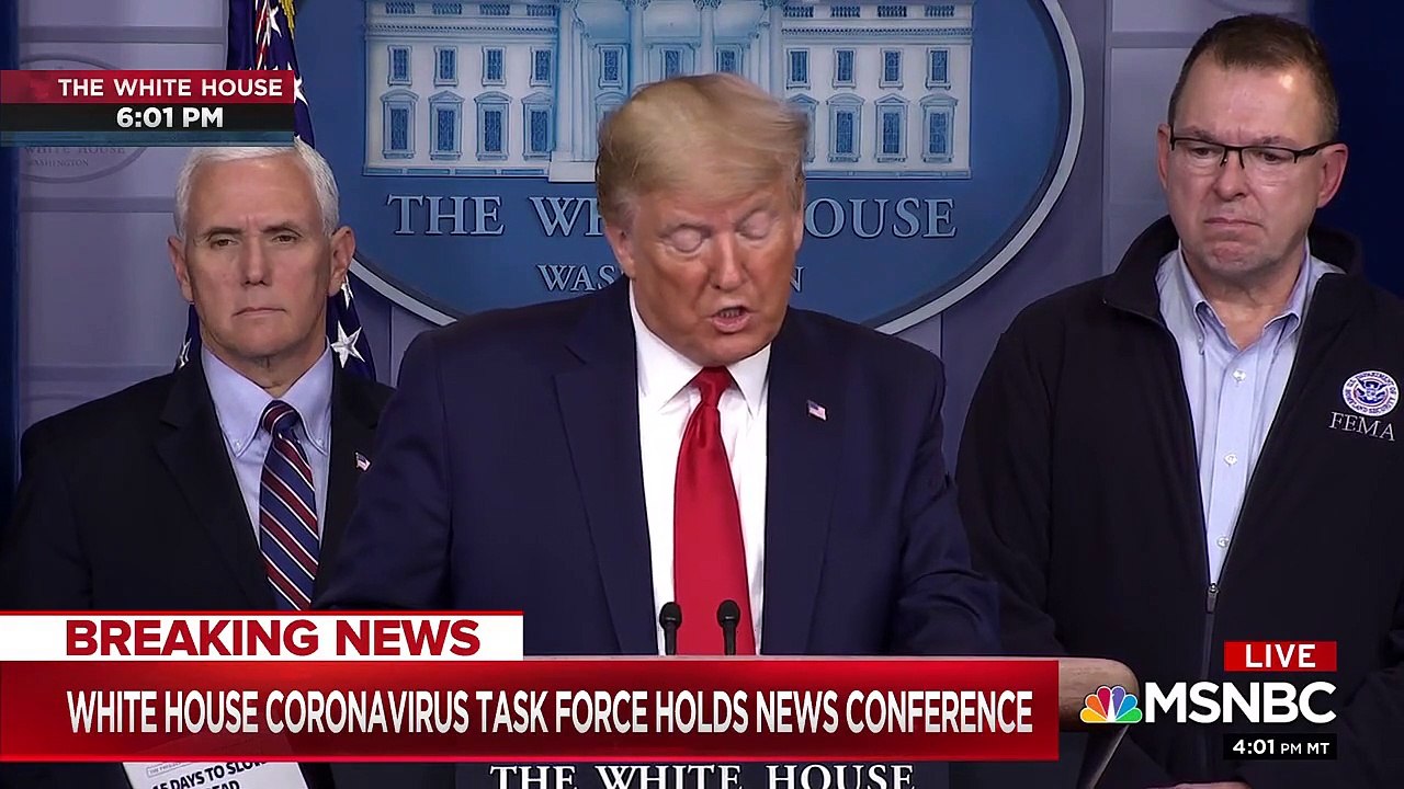'This will be over soon': Trump says after coronavirus the economy will 'skyrocket'