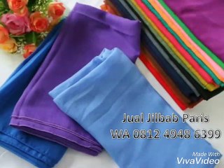 Jual Jilbab Paris Original Jogja, WA +62 812 4948 6399, KUALITAS TERJAMIN..!!!