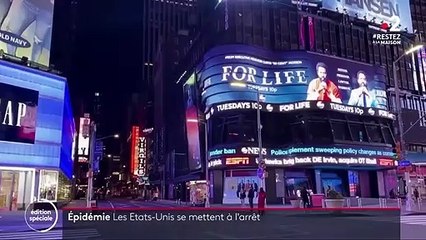 Coronavirus : les Etats-Unis bientôt le troisième pays le plus touché