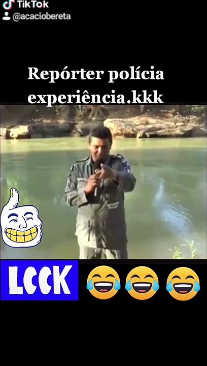 Reporter pulica experiente kkk