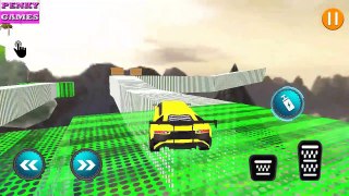 Cyber Car Stunts Mega Ramp|| Android Game Play|| By Pinky Games
