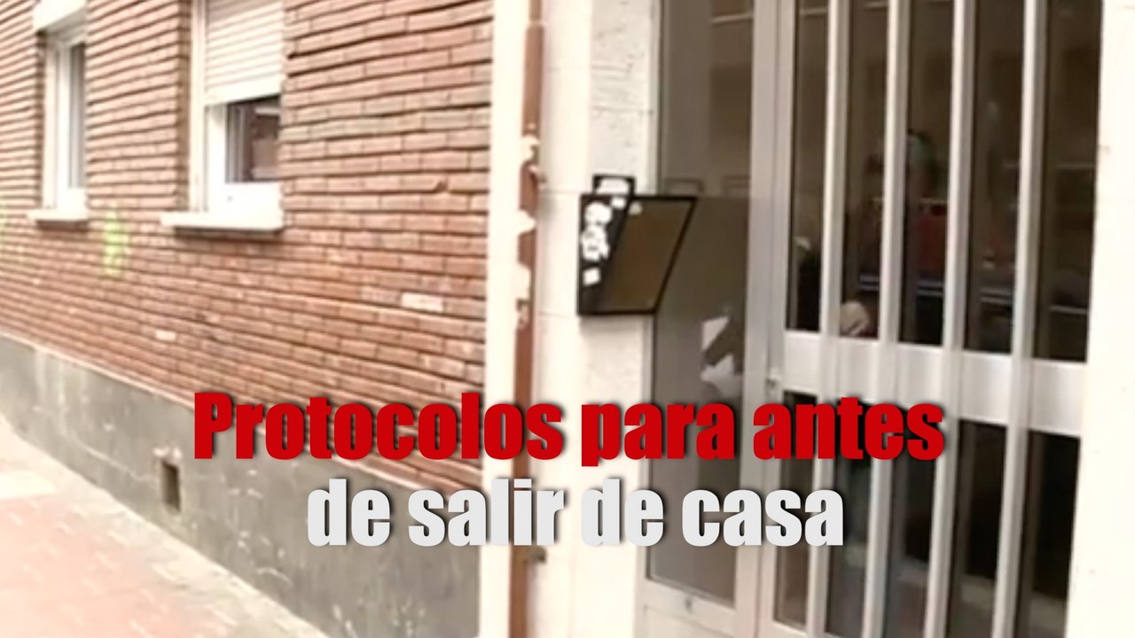 Protocolos antes de salir de casa