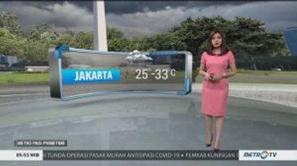 Prakiraan Cuaca Senin, 23 Maret 2020