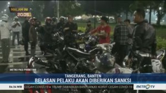 Razia Balap Liar di Pagedangan, Polisi Amankan 17 Remaja