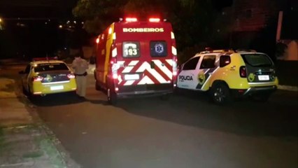 Jovem é atingido na cabeça por golpe de facão no Claudete; agressor foi preso pela PM