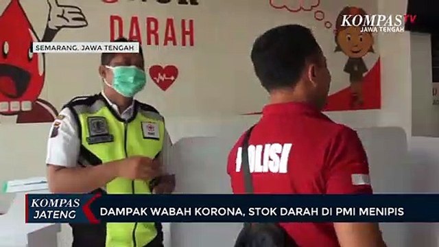 Dampak Wabah Corona, Stok Darah di PMI Menipis