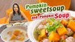 Quick and easy recipes for a day: Pumpkin - pork rib soup & Pumpkin sweet gruel