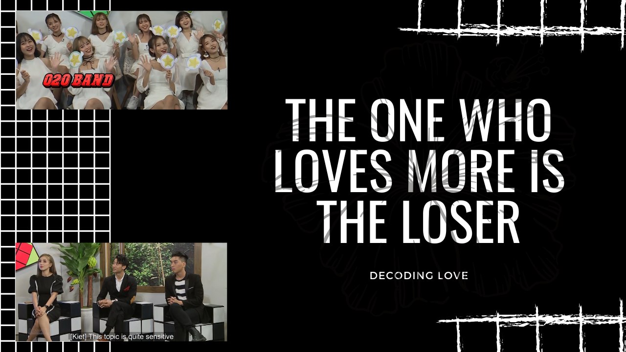 THE ONE WHO LOVES MORE IS THE LOSER