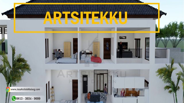 CALL / WA 0813 3034 9099 Model Rumah Minimalis Modern Terbaru Palangkaraya