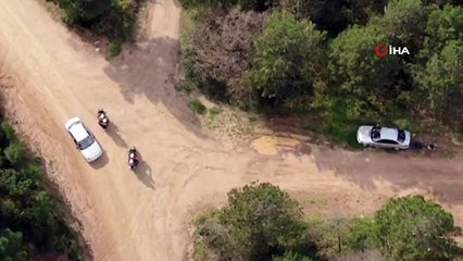 Polisten drone ile evde kalın çağrısı