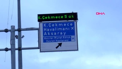 Koronavirüs sebebiyle trafik yoğunluğundaki düşüş devam ediyor