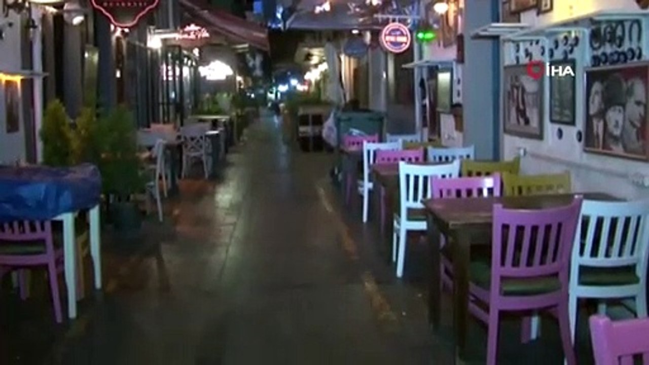 Lokantalar yayınlanan genelge sonrası masalarını topladı