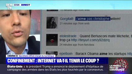 Télécharger la video: Confinement: le secrétaire d'État chargé du numérique Cédric O demande de 