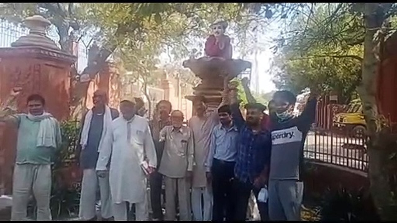 मथुराः शहीद भगत सिंह को शहीदी दिवस पर किया गया नमन