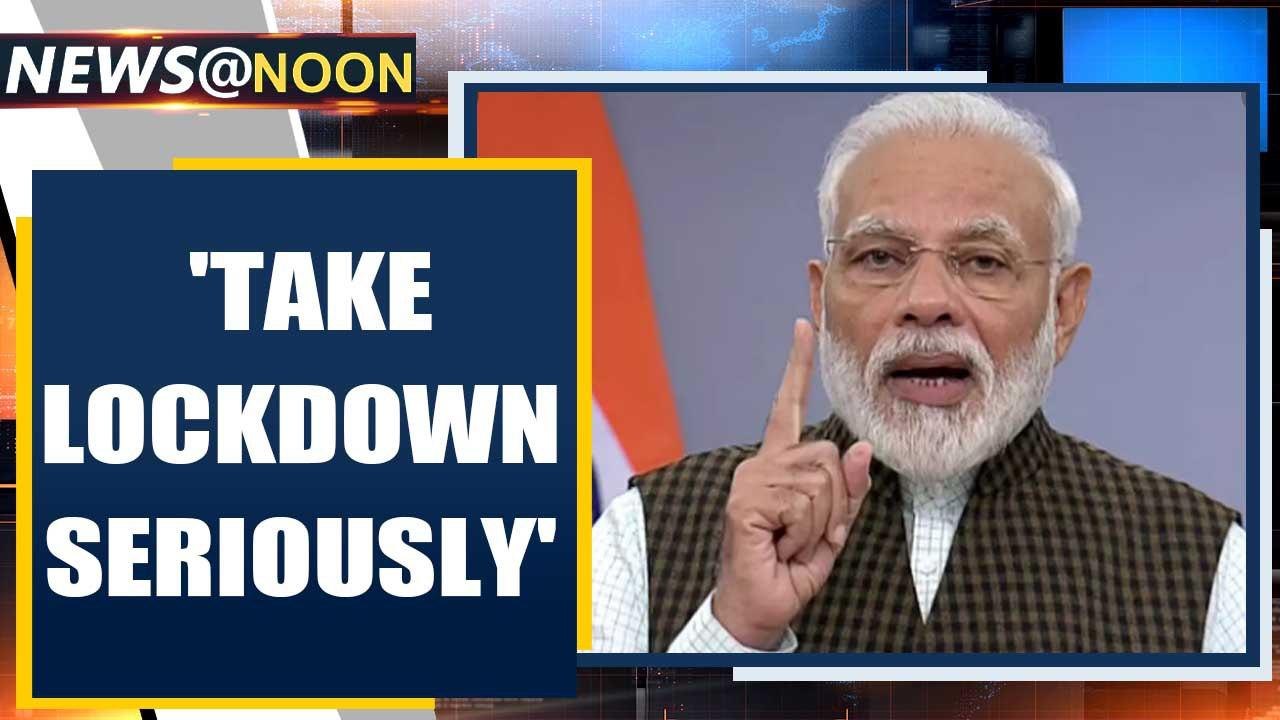 PM Modi urges Indians to take lockdown seriousl...