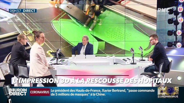 La chronique d'Anthony Morel : L'impression 3D à la rescousse des hôpitaux - 23/03