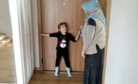 Anneanne ve torunundan 'Evde kal Türkiye' videosu