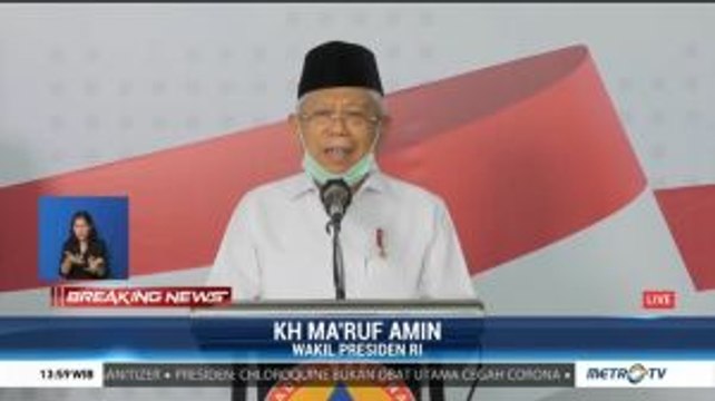 Wapres Minta MUI Keluarkan Fatwa Mudahkan Ibadah Tim Medis