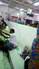 Long Hair lady tirupathi shave