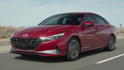 2021 Hyundai Elantra Driving Video