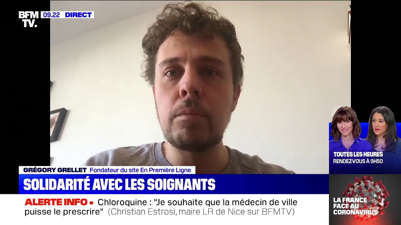 Grégory Grellet, fondateur du site En Première Ligne: "On a cette mission d'aider les personnes en première ligne"