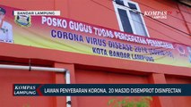 Lawan Corona dan Penyebarannya, 20 Masjid Disemprot Disinfektan