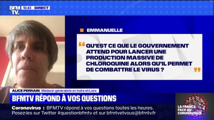 Qu'est-ce que le gouvernement attend pour lancer une production massive de chloroquine ?  BFMTV répond à vos questions